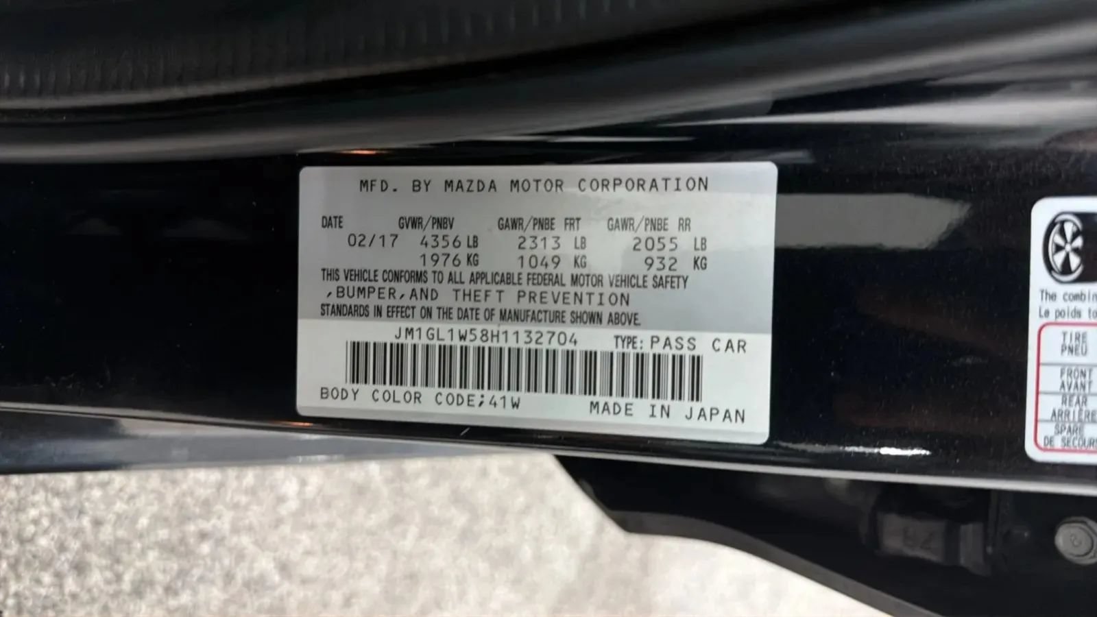 Used 2017 MAZDA MAZDA6 Grand Touring FWD image 25