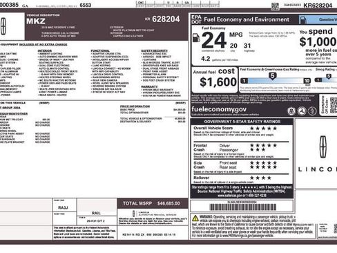 Used 2019 Lincoln MKZ Reserve image 29