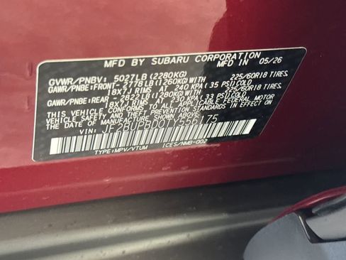New 2026 Subaru Outback Premium AWD/4WD image 32
