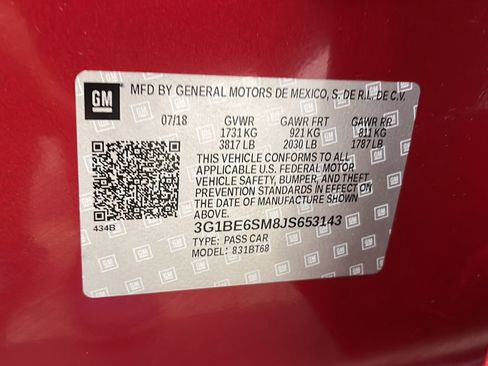 Used 2018 Chevrolet Cruze LT FWD image 27