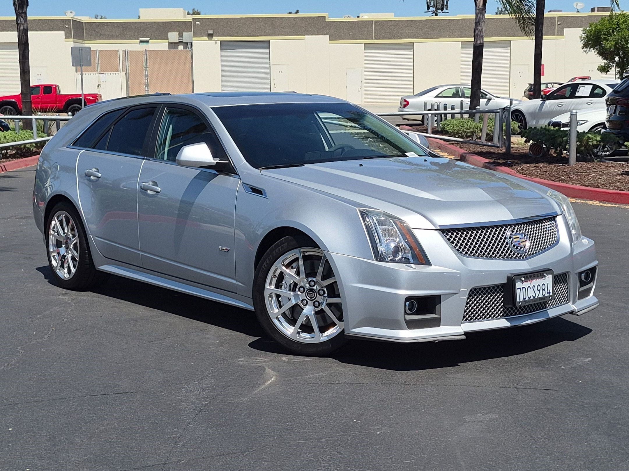 Used 2012 Cadillac CTS V w/ Wood Trim Package RWD image 2