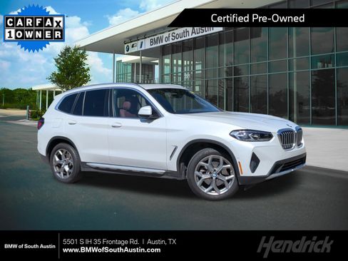 Certified 2023 BMW X3 sDrive30i w/ Premium Package RWD image 1
