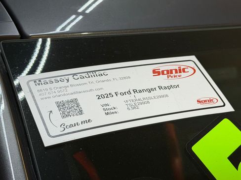 Used 2025 Ford Ranger Raptor AWD/4WD image 20