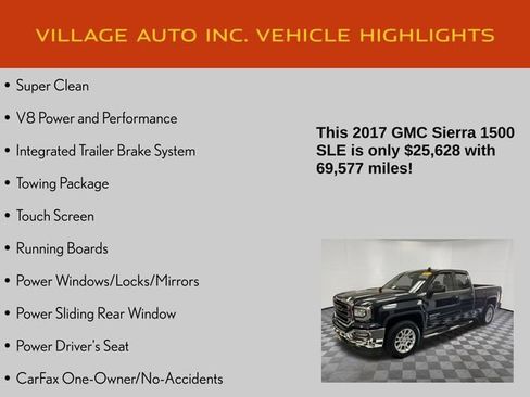 Used 2017 GMC Sierra 1500 SLE w/ SLE Value Package AWD/4WD image 7