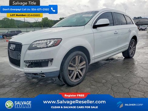 Used 2015 Audi Q7 3.0T Premium Plus w/ Premium Plus Package AWD/4WD image 1