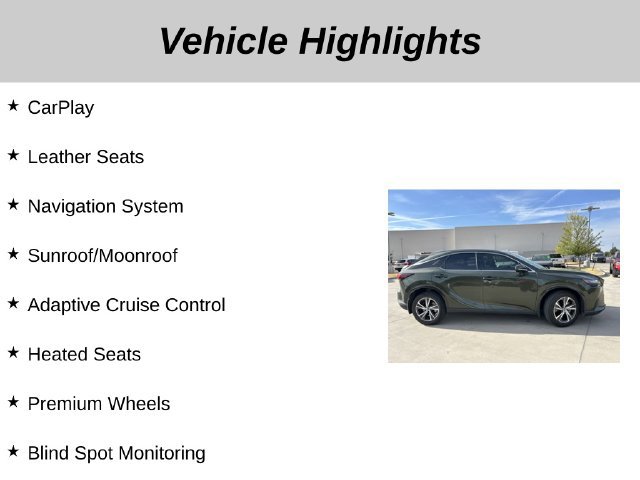 Used 2025 Lexus RX 350 Premium w/ Accessory Package FWD image 5