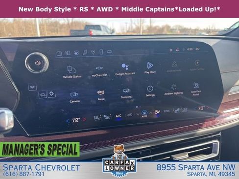 Certified 2024 Chevrolet Traverse RS AWD/4WD image 24