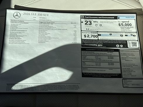 New 2026 Mercedes-Benz GLE 350 4MATIC image 34