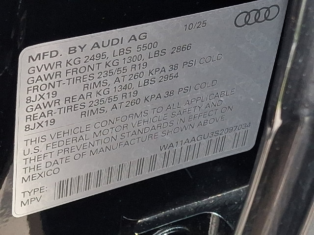 Certified 2025 Audi Q5 Premium w/ Convenience Package AWD/4WD image 27