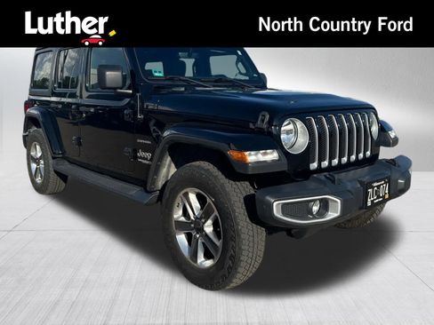 Used 2020 Jeep Wrangler Unlimited Sahara AWD/4WD image 1