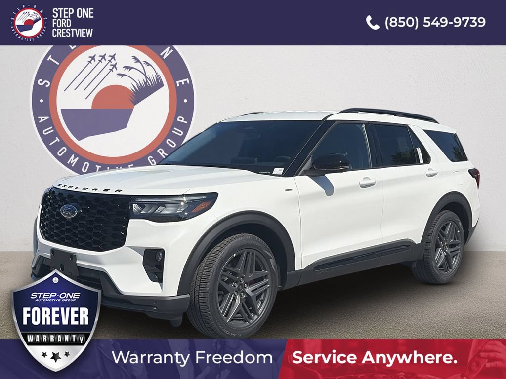 New 2026 Ford Explorer ST-Line w/ ST-Line Street Pack RWD 360° Tour