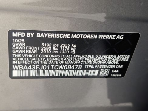 New 2026 BMW 530i RWD image 21