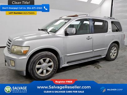 Used 2004 INFINITI QX56 4WD w/ Smart Vision Pkg