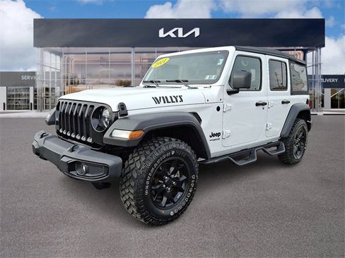 Used 2021 Jeep Wrangler Unlimited Sport image 3