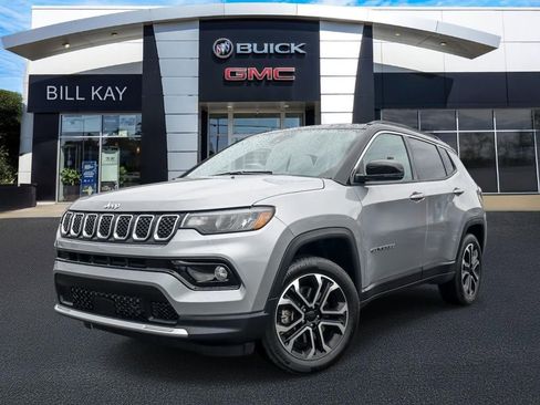 Used 2023 Jeep Compass Limited w/ Sun and Sound Group AWD/4WD image 1