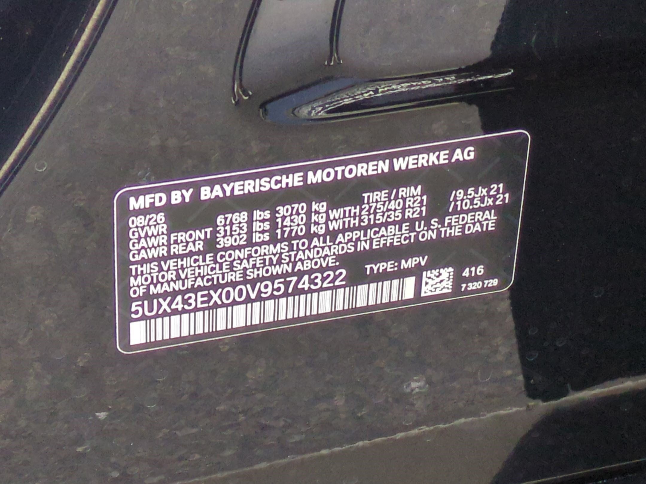 New 2027 BMW X6 M60i AWD/4WD image 35