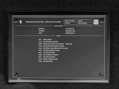 Certified 2022 Ferrari Roma image 23