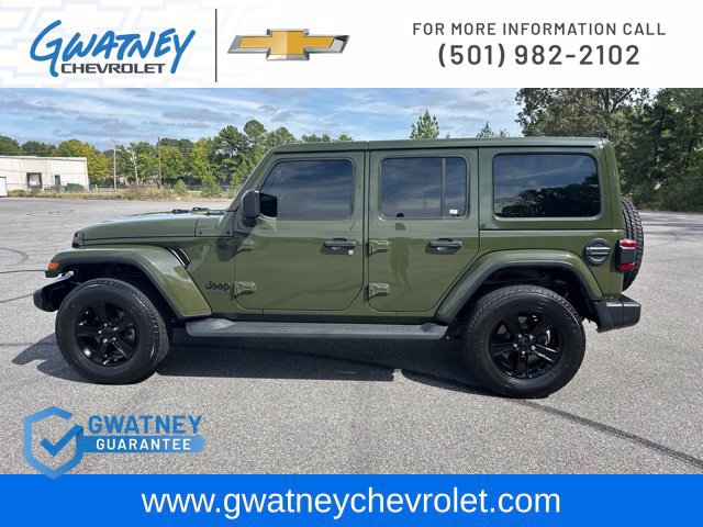 Used 2021 Jeep Wrangler Unlimited Sahara AWD/4WD image 8