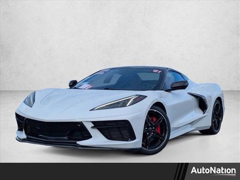 Used 2021 Chevrolet Corvette Stingray Premium Conv w/ 3LT image 1