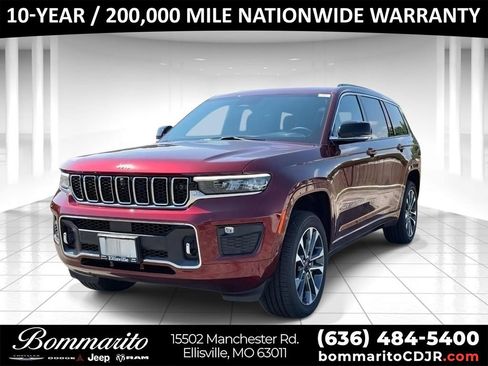 New 2025 Jeep Grand Cherokee L Overland w/ Advanced Protech Group III AWD/4WD image 1