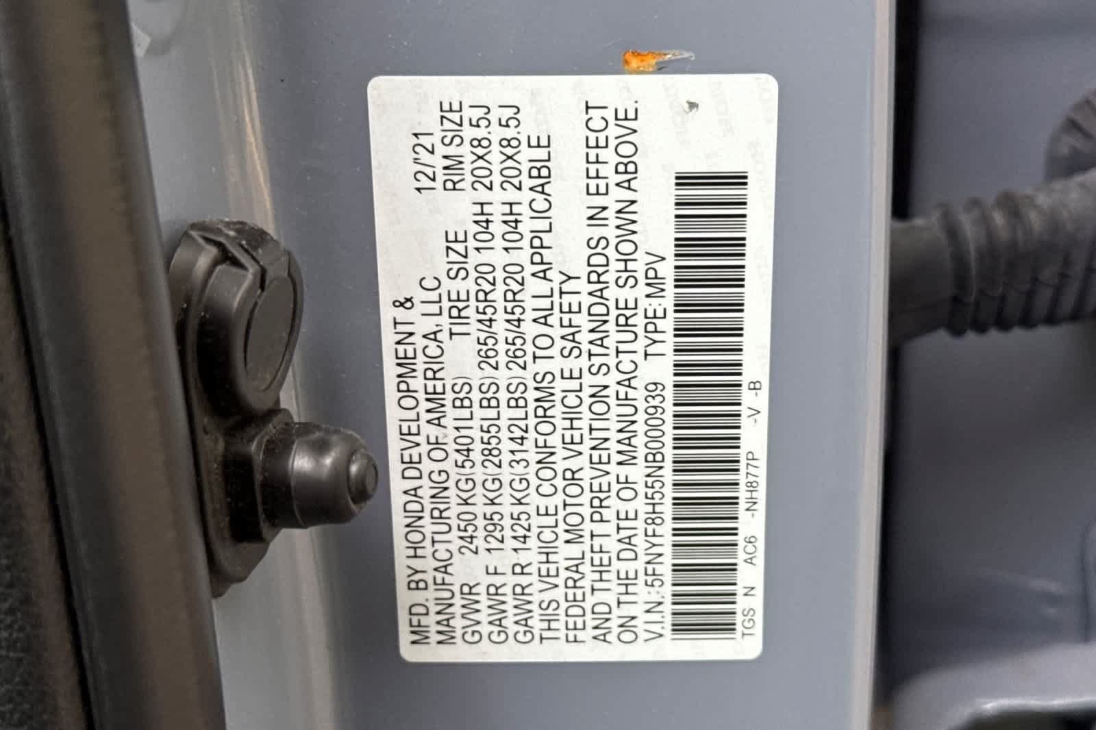 Used 2022 Honda Passport EX-L image 28