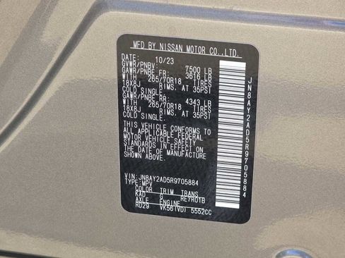 Used 2024 Nissan Armada SV image 24