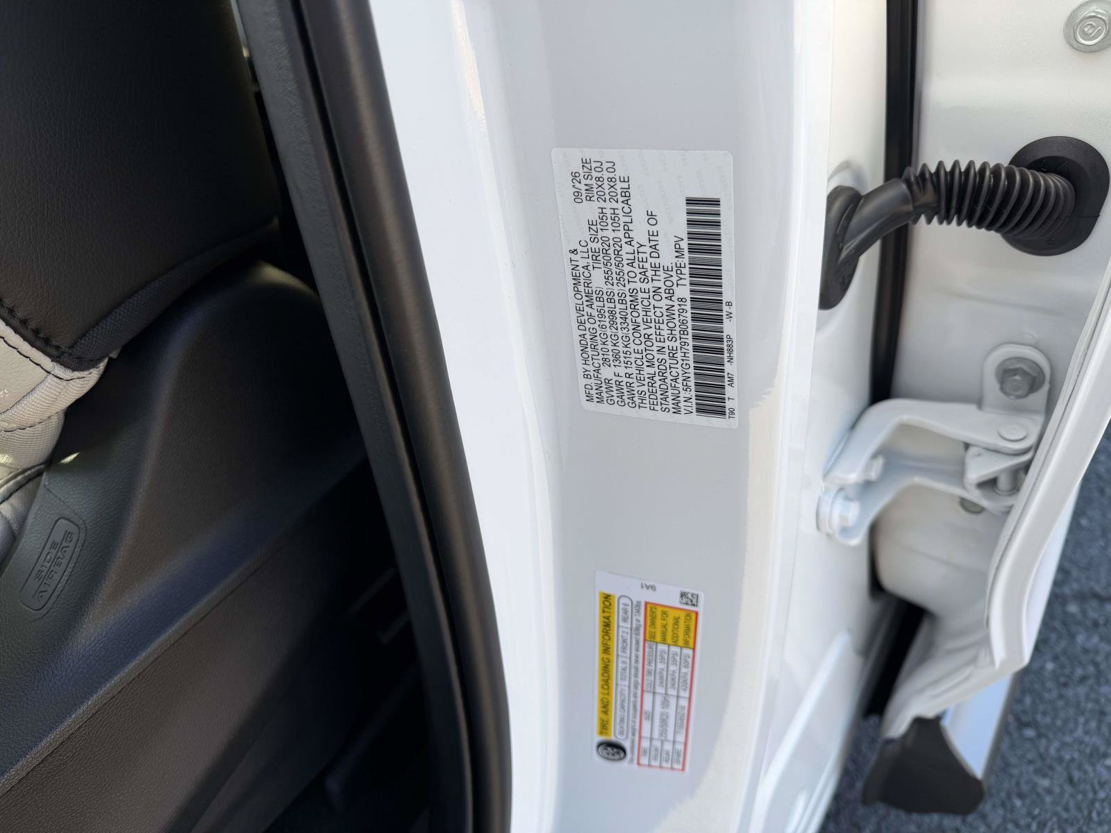 New 2026 Honda Pilot Touring image 20