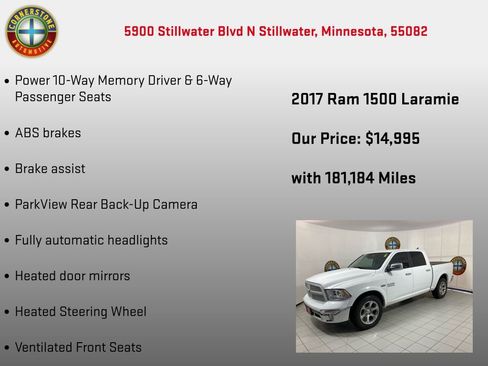 Used 2017 RAM 1500 Laramie image 10
