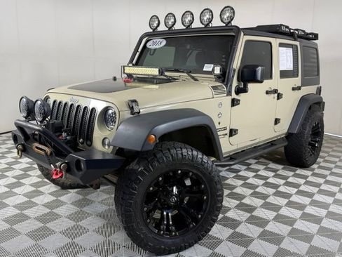 Used 2018 Jeep Wrangler Unlimited Sport S AWD/4WD image 1
