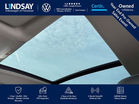 Certified 2022 Volkswagen Atlas SE w/ Panoramic Sunroof Package image 20