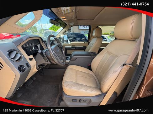 Used 2012 Ford F250 Lariat w/ Lariat Ultimate Pkg AWD/4WD image 11