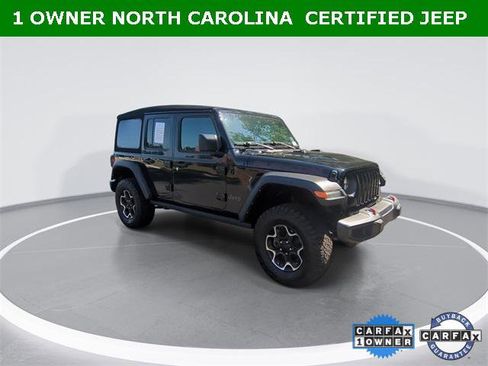 Certified 2023 Jeep Wrangler Unlimited Rubicon w/ Cold Weather Group image 2
