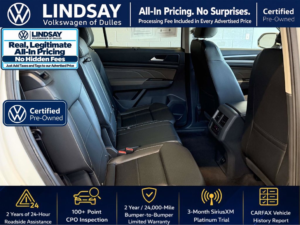 Used 2023 Volkswagen Atlas SE w/ Black Wheel Package AWD/4WD image 14