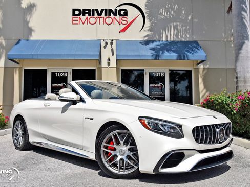 Used 2020 Mercedes-Benz S 63 AMG 4MATIC Cabriolet image 1