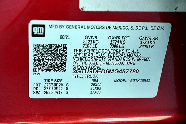 Used 2021 GMC Sierra 1500 SLT AWD/4WD image 14