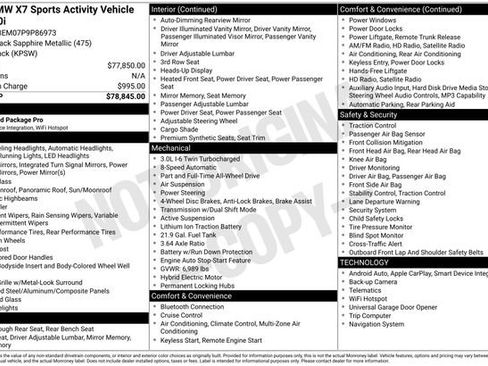 Used 2023 BMW X7 xDrive40i image 35