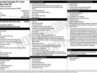 Used 2018 Chevrolet Colorado Z71