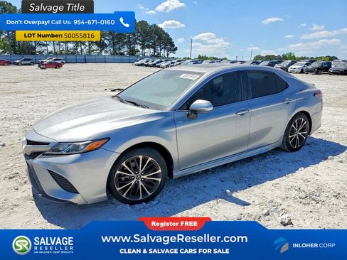 Used 2019 Toyota Camry SE w/ Convenience Package FWD image 1