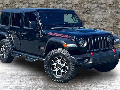 Used 2021 Jeep Wrangler Unlimited Rubicon w/ LED Lighting Group AWD/4WD image 1