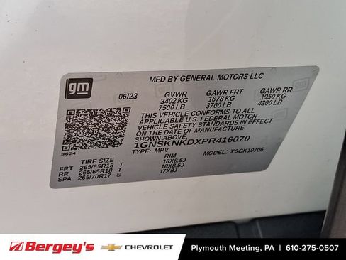 Certified 2023 Chevrolet Tahoe LT AWD/4WD image 30