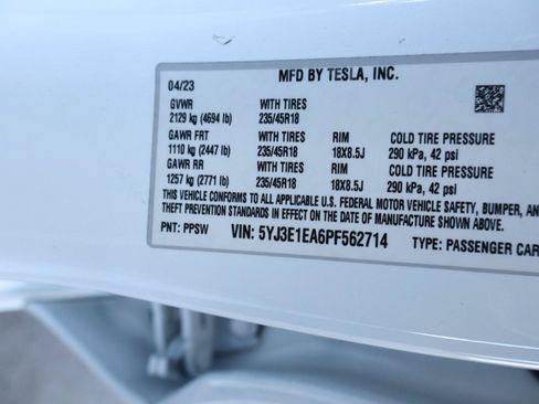 Used 2023 Tesla Model 3 Standard Range RWD image 40