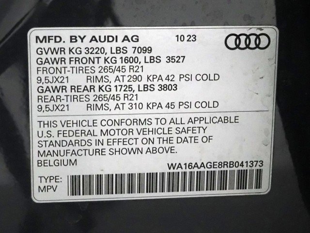 Used 2024 Audi Q8 e-tron Prestige AWD/4WD image 76