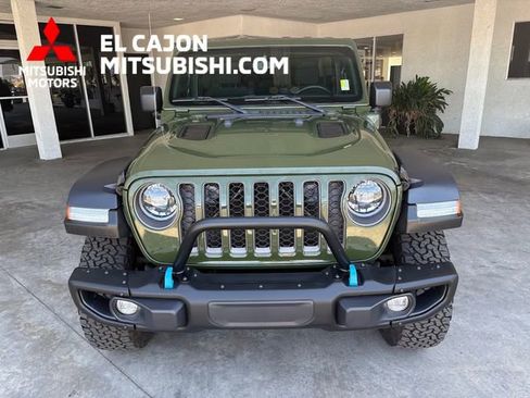 Used 2023 Jeep Wrangler Unlimited Rubicon 4xe w/ Steel Bumper Group AWD/4WD image 11