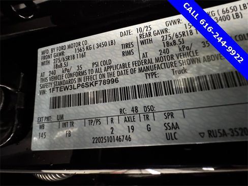 New 2025 Ford F150 XLT w/ Equipment Group 302A MID image 26