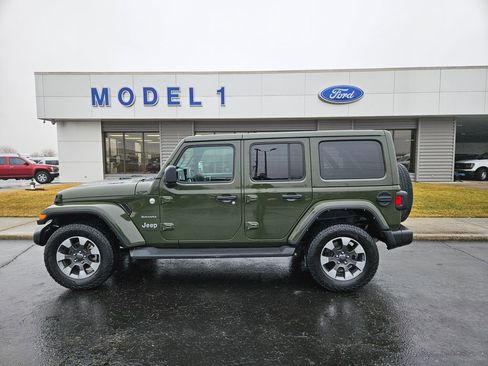 Used 2022 Jeep Wrangler Unlimited Sahara w/ Cold Weather Group image 1