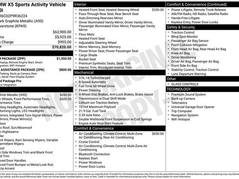 Used 2023 BMW X5 xDrive40i w/ Premium Package AWD/4WD image 5