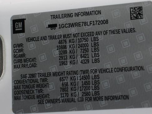 Used 2020 Chevrolet Silverado 3500 W/T w/ WT Convenience Package image 39