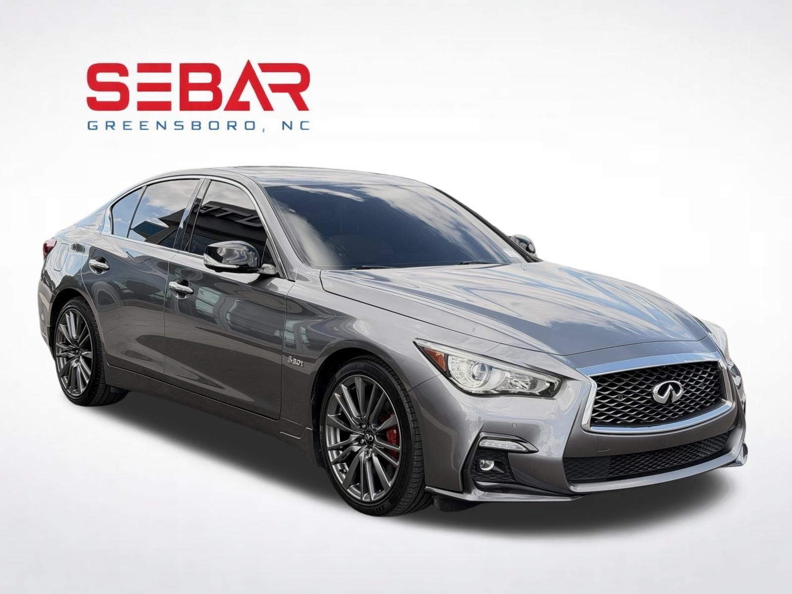 Used 2020 INFINITI Q50 Red Sport 400 w/ Cargo Package RWD image 6