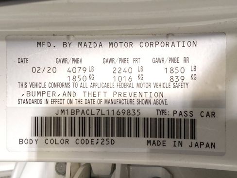 Used 2020 MAZDA MAZDA3 Sedan w/ Select Package image 33