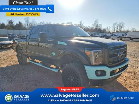 Used 2013 Ford F350 Lariat w/ Lariat Interior Pkg AWD/4WD image 5